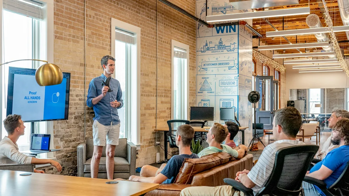 Marketing Team Planning Multi-Channel Campaign and Editorial Calendar Workflow