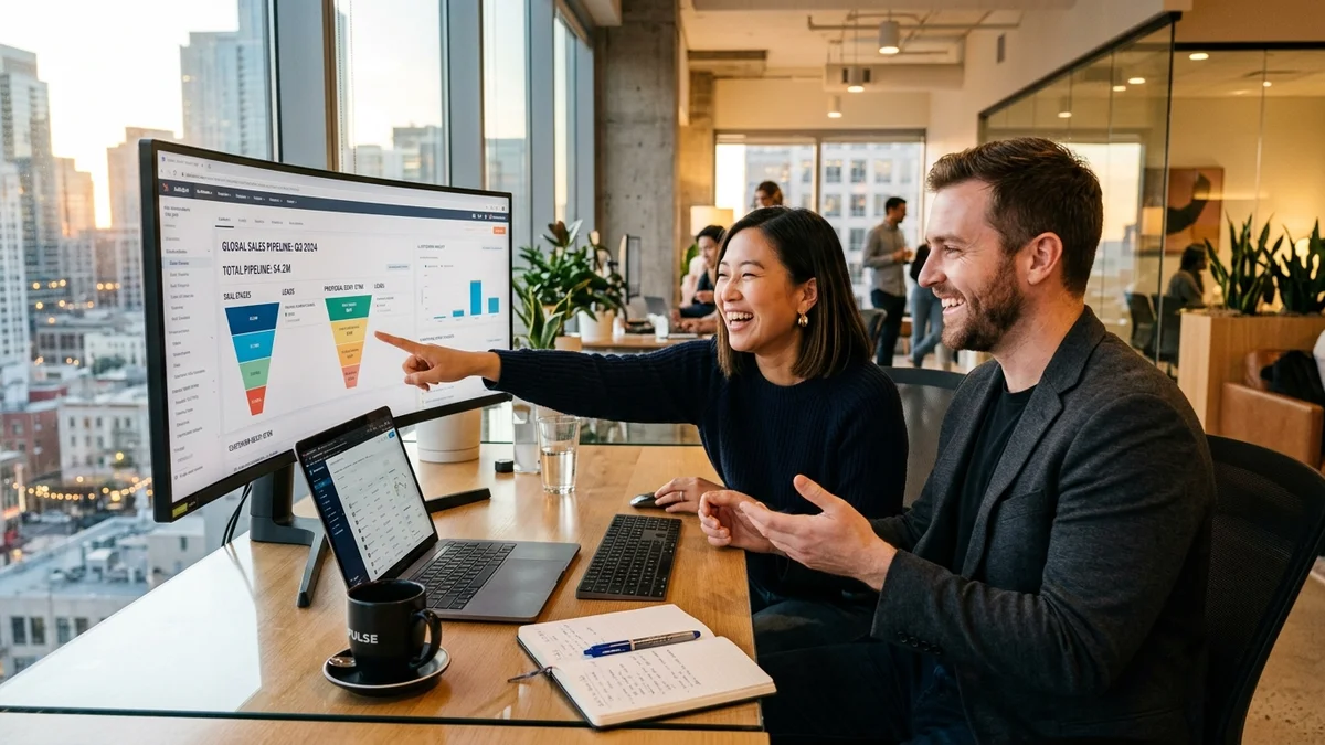Startup CRM Software and Sales Pipeline Lead Management Dashboard